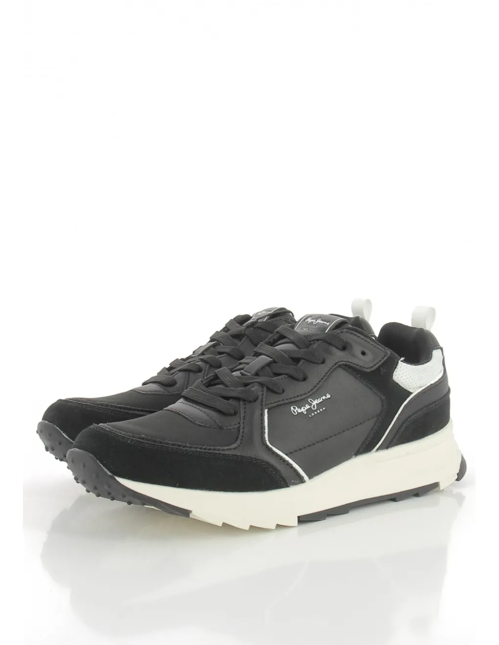 pepe jeans Baskets de ville homme joy leather m black