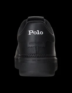 Outlet ralph lauren Baskets de ville Homme masters court Noir