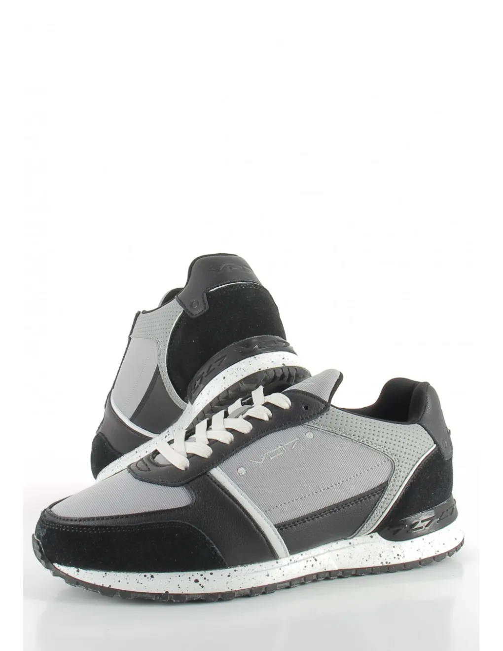Discount v07 Baskets de ville Homme Milan 75 noir/gris