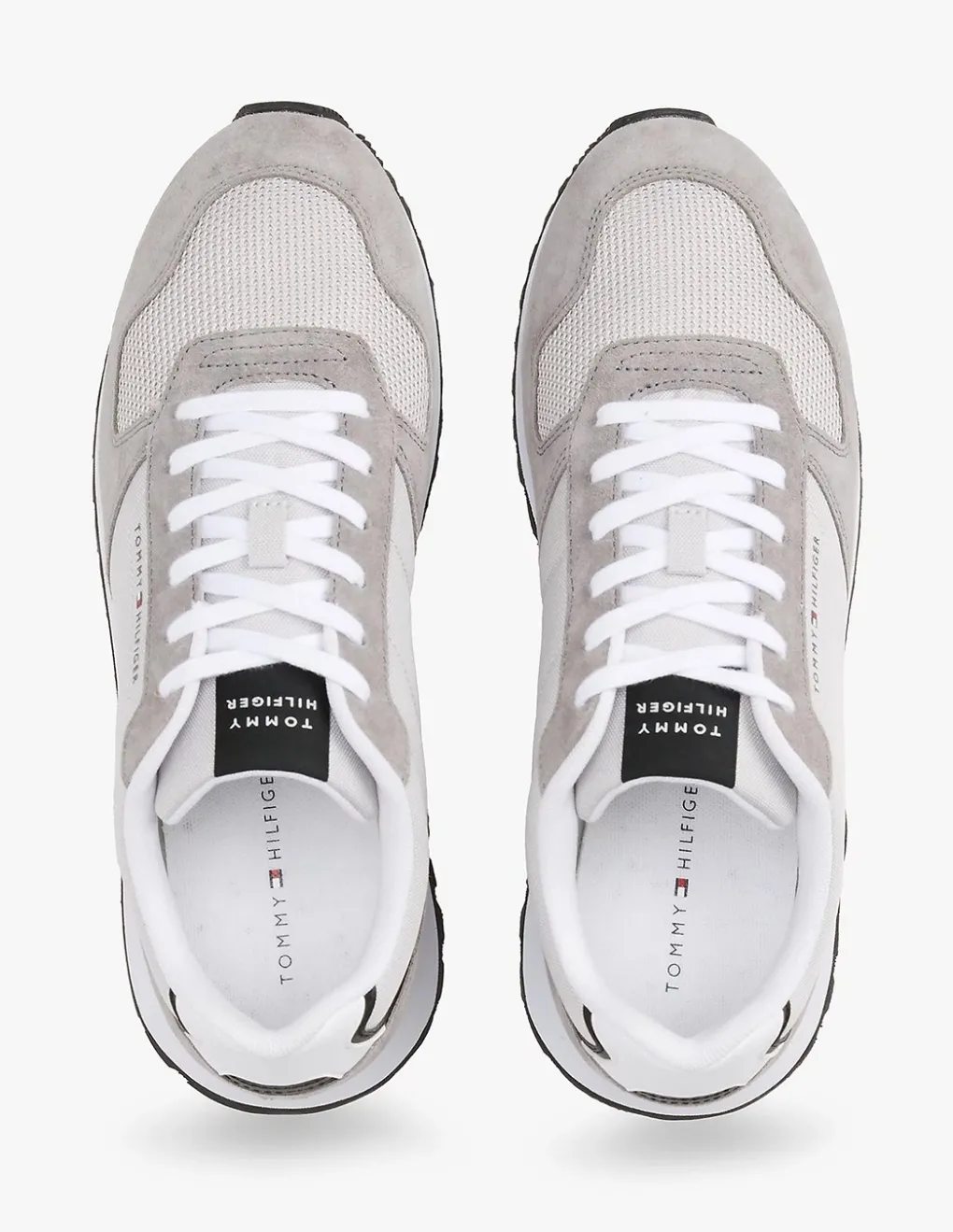 New tommy hilfiger Baskets de Ville Homme new runner eva mix Grey