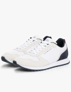 Discount tommy hilfiger Baskets de Ville Homme new runner eva mix white