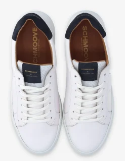 schmoove Baskets de ville Homme Spark Clay M Blanc Cuir