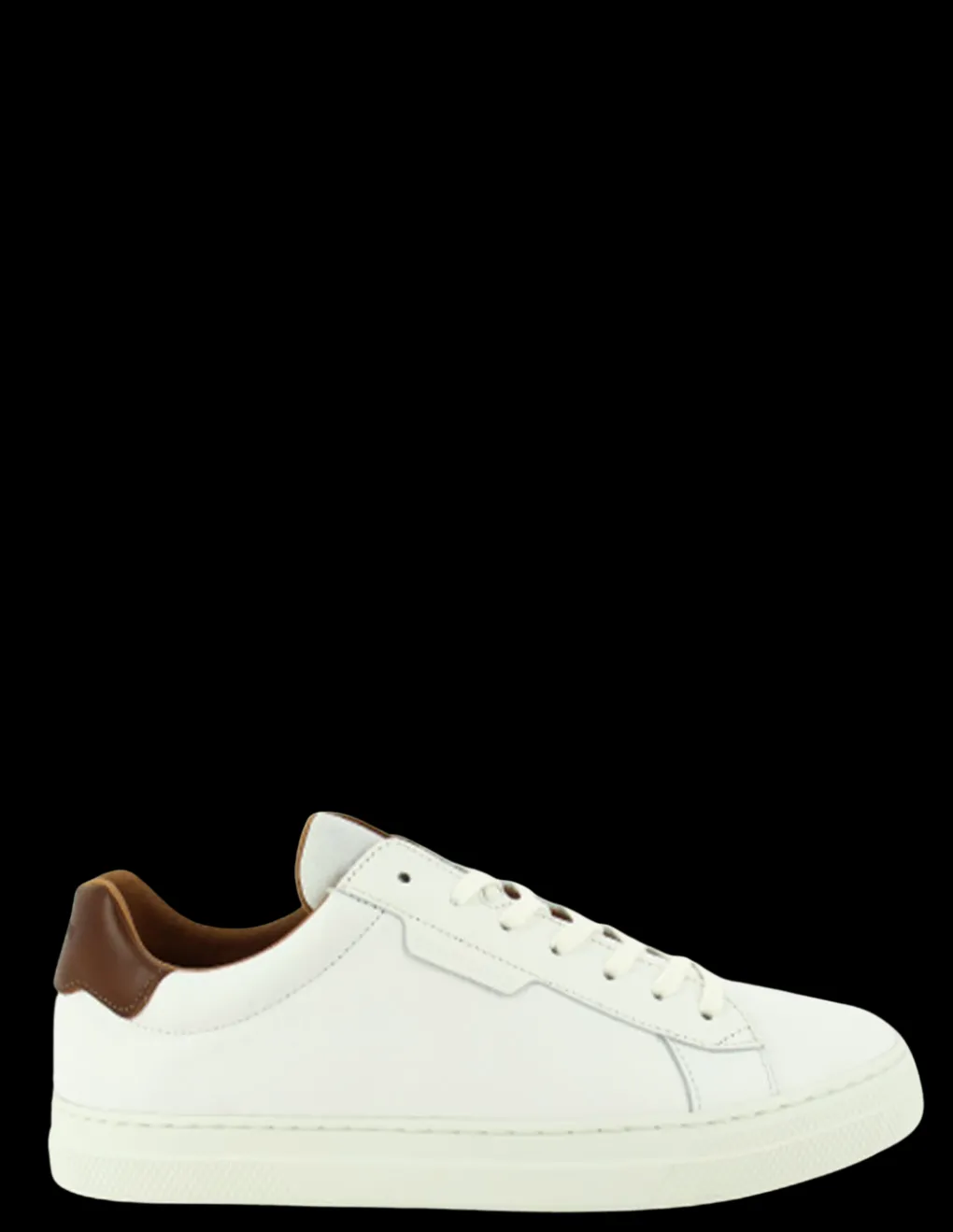 Hot schmoove baskets de ville homme spark clay cuir blanc/marron