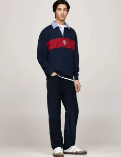 New tommy hilfiger Baskets de Ville Homme the greenwich retro wht/Dk Green