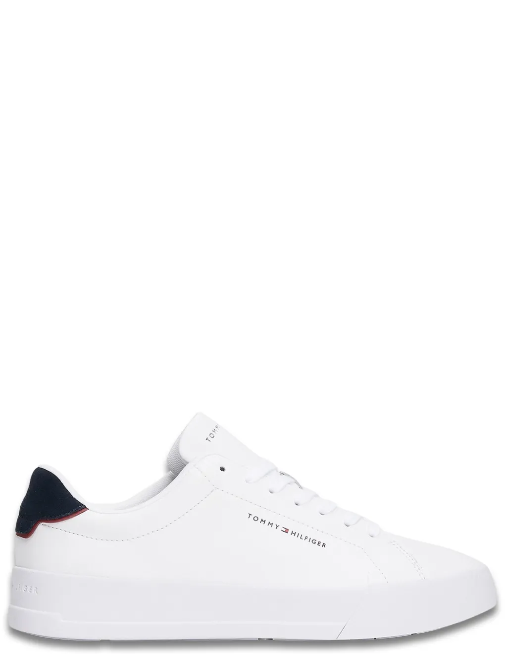 tommy hilfiger Baskets de Ville Homme th court lth detail Blanc Cuir