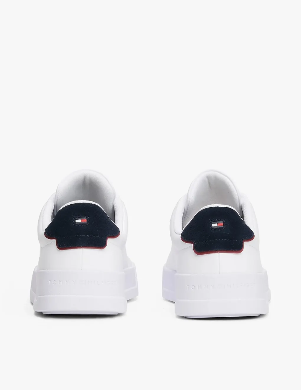 tommy hilfiger Baskets de Ville Homme th court lth detail Blanc Cuir