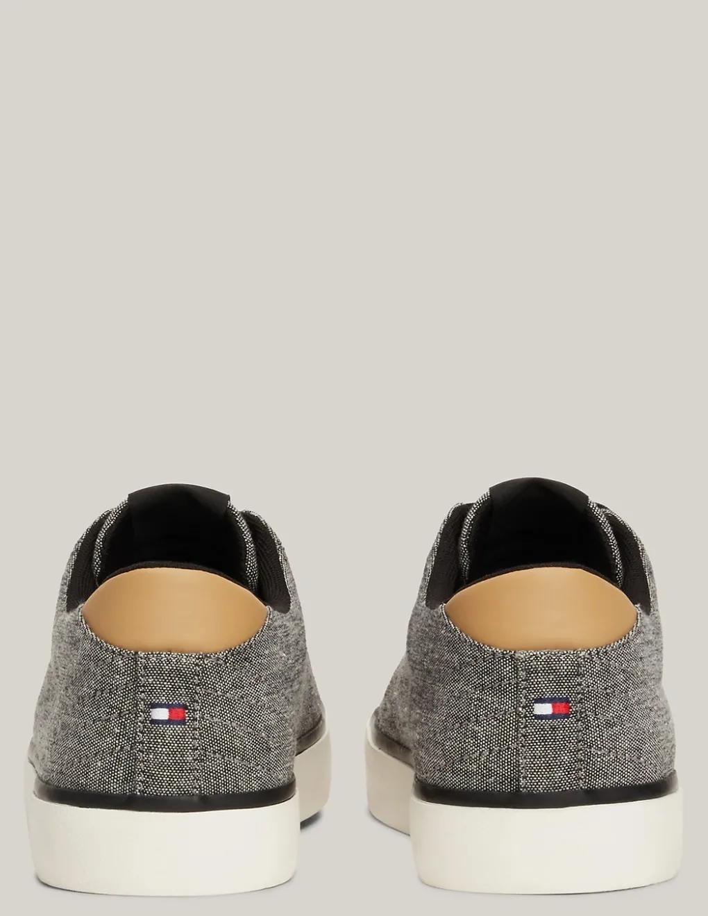 Clearance tommy hilfiger Baskets de ville Homme Th Hi Vulc Low Chambray Noir/Gris