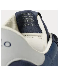 Sale ralph lauren Baskets De Ville Homme Train 89 Bleu
