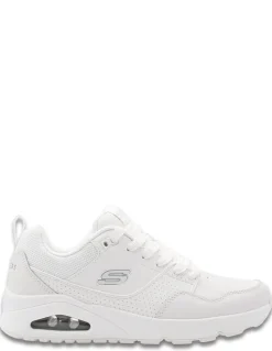 Outlet skechers Baskets de ville homme uno - retro one blanc
