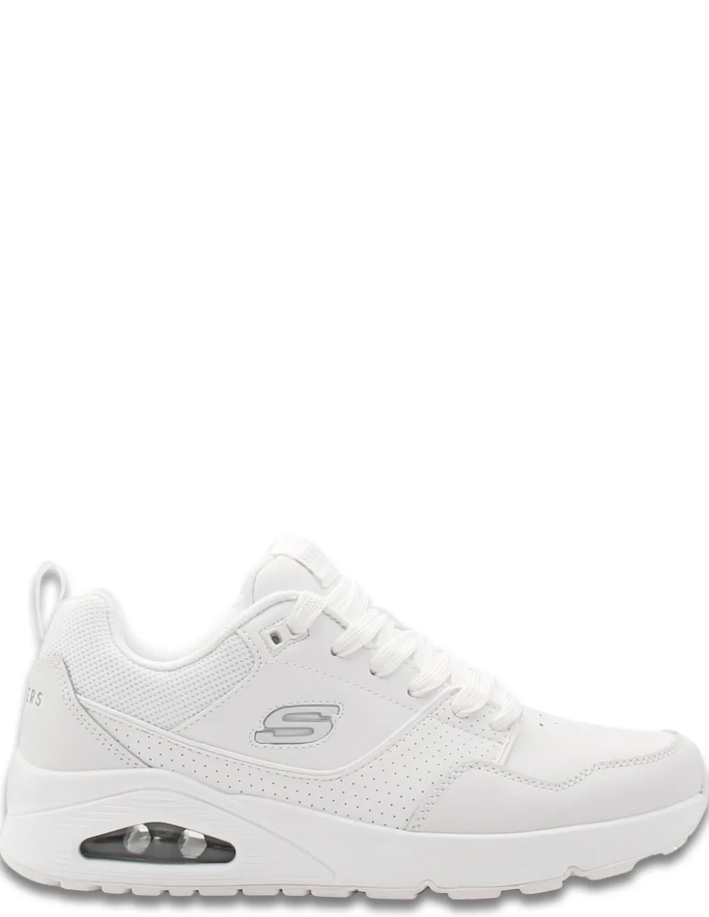 Outlet skechers Baskets de ville homme uno - retro one blanc