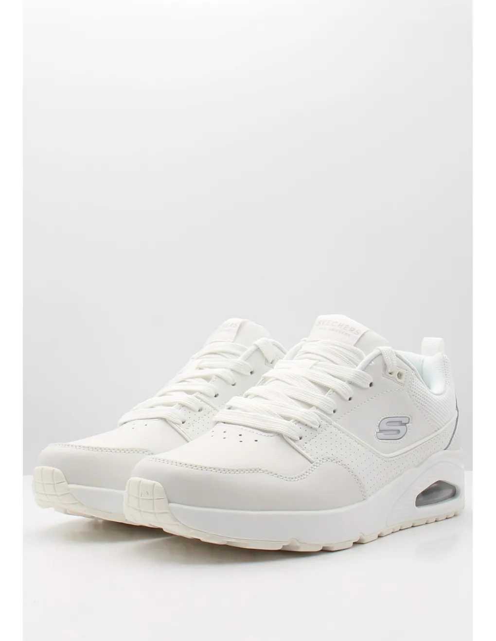 Outlet skechers Baskets de ville homme uno - retro one blanc
