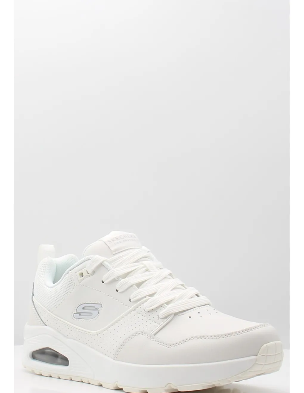 Outlet skechers Baskets de ville homme uno - retro one blanc