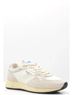 Best pepe jeans Baskets de Ville Marlon Divided White