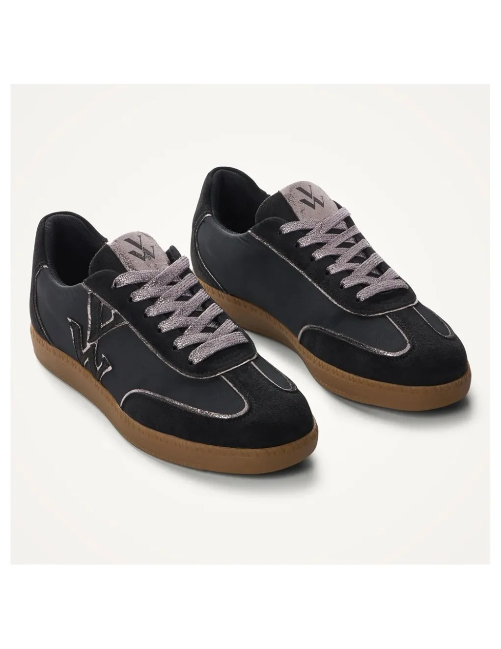 Outlet vanessa wu Baskets de Ville Suzanne Noir