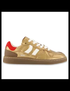 New coolway Baskets de Villle Femme Goal Gold