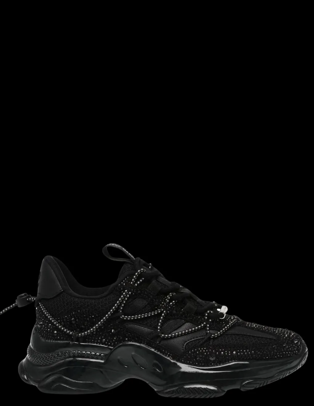 Hot steve madden Baskets Femme Magneto-r-e Sneaker Noir