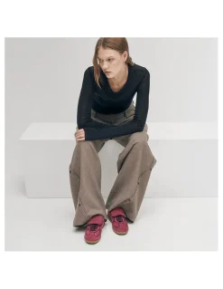 Clearance alohas Baskets Femme tb.490 club suede raspberry