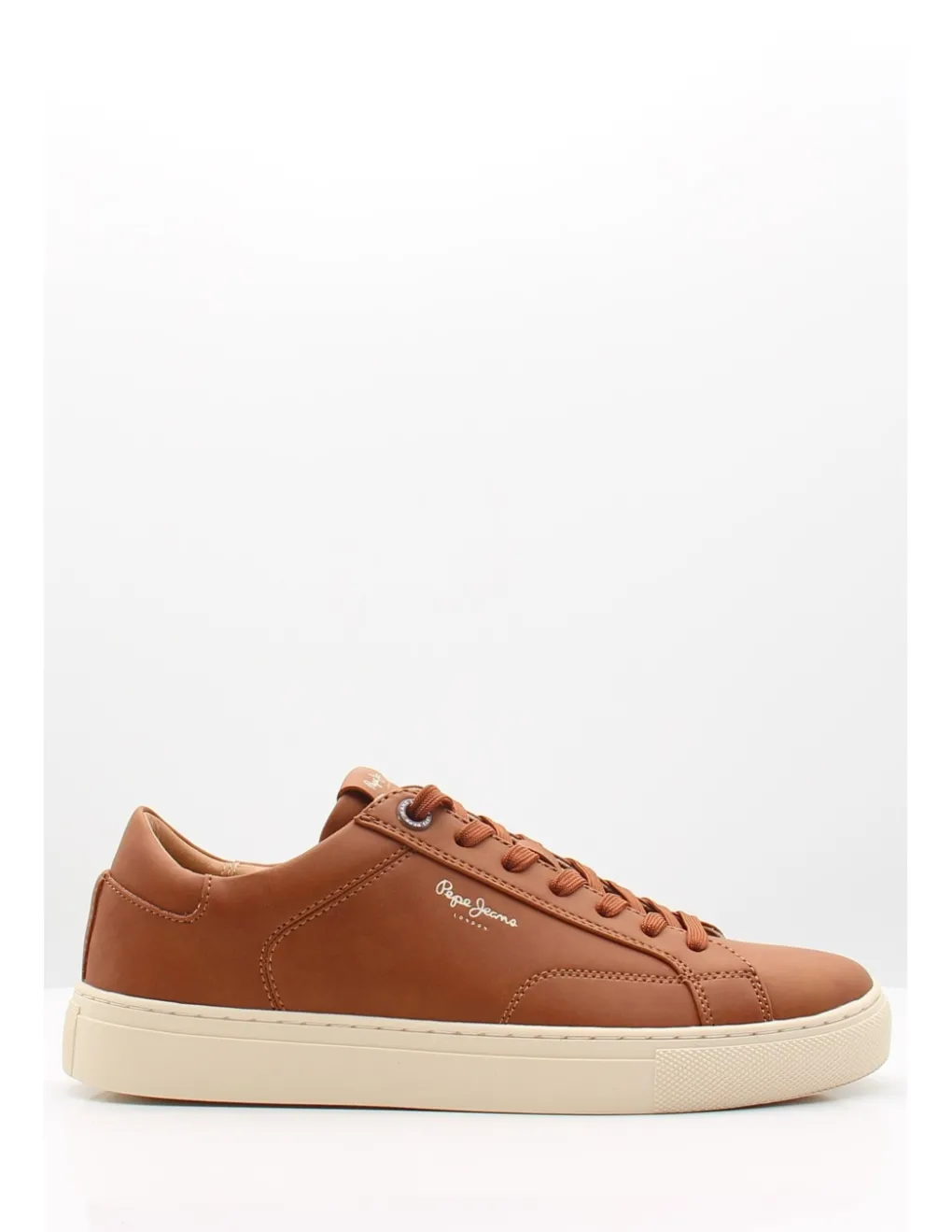 Outlet pepe jeans Baskets Homme joe basic Cognac