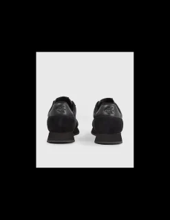 Clearance calvin klein Baskets Homme Retro Runner Iconic Noir