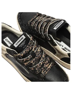 Discount crime london Baskets Tendance Femme Chelsea noir/or