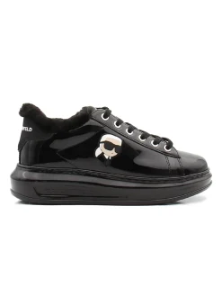 New karl lagerfeld Baskets Tendance Femme Kapri Shine Lo Lined vernis