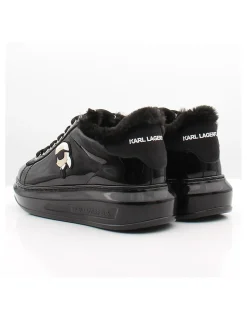 New karl lagerfeld Baskets Tendance Femme Kapri Shine Lo Lined vernis
