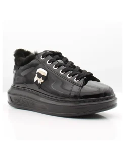 New karl lagerfeld Baskets Tendance Femme Kapri Shine Lo Lined vernis