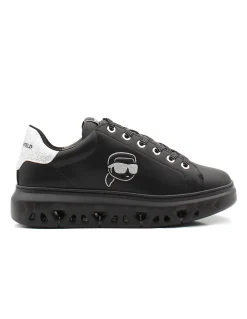 Online karl lagerfeld Baskets Tendance Femme Kapri Kite Outline Lo Lace Noir