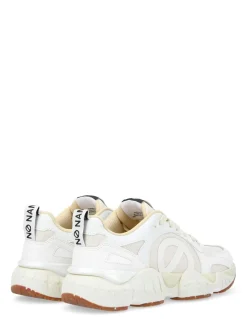 Clearance no name Baskets tendance femme krazee runner blanche/multicolore