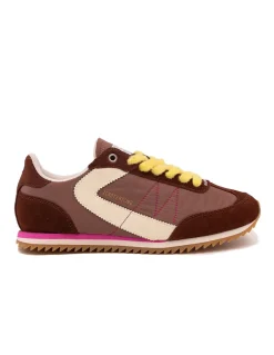 Online 0-105 Baskets Tendance Femme Lina Cognac