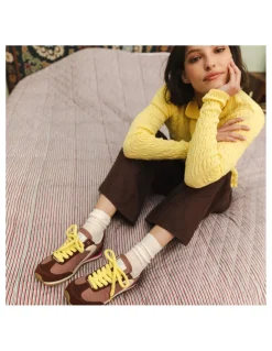 Online 0-105 Baskets Tendance Femme Lina Cognac