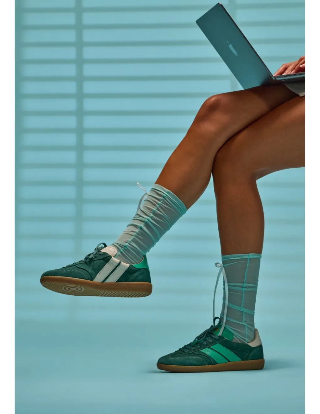 Hot caval Baskets Tendance Femme Pulse Vert