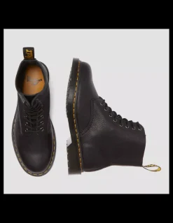 Outlet dr martens boots femme 1460 pascal cuir virginia noir