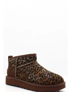 New ugg Boots femme classic ultra mini caspian burnt cedar