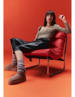 Best colors of california boots femme platfrom winter boot in suede