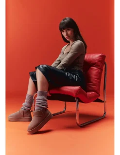 Best colors of california boots femme platfrom winter boot in suede