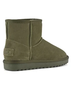 Best colors of california Boots Fourrées Winter Boot In Suede kaki