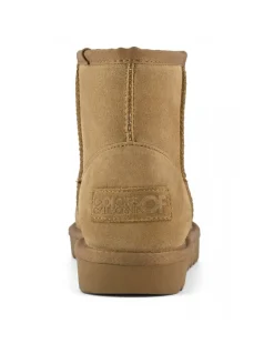 Clearance colors of california Boots Fourrées Winter boot in suede camel
