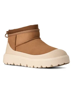 Discount ugg Boots Homme CL Ultra Mini Weather Hybrid Chestnut Whitecap