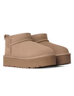 Outlet ugg Boots Kids Classic Ultra Mini Platform Sand