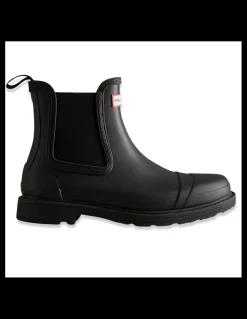 Discount hunter Bottines Chelsea Femme Noires commando