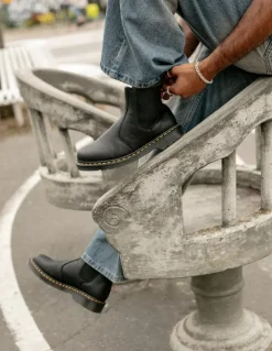 Sale dr martens Bottines Homme 2976 black ambassador