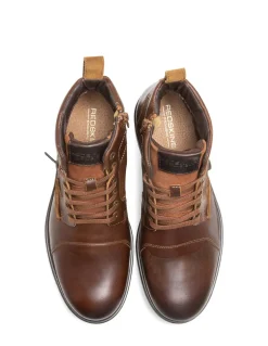 New redskins Bottines Homme biblic Cuir Marron