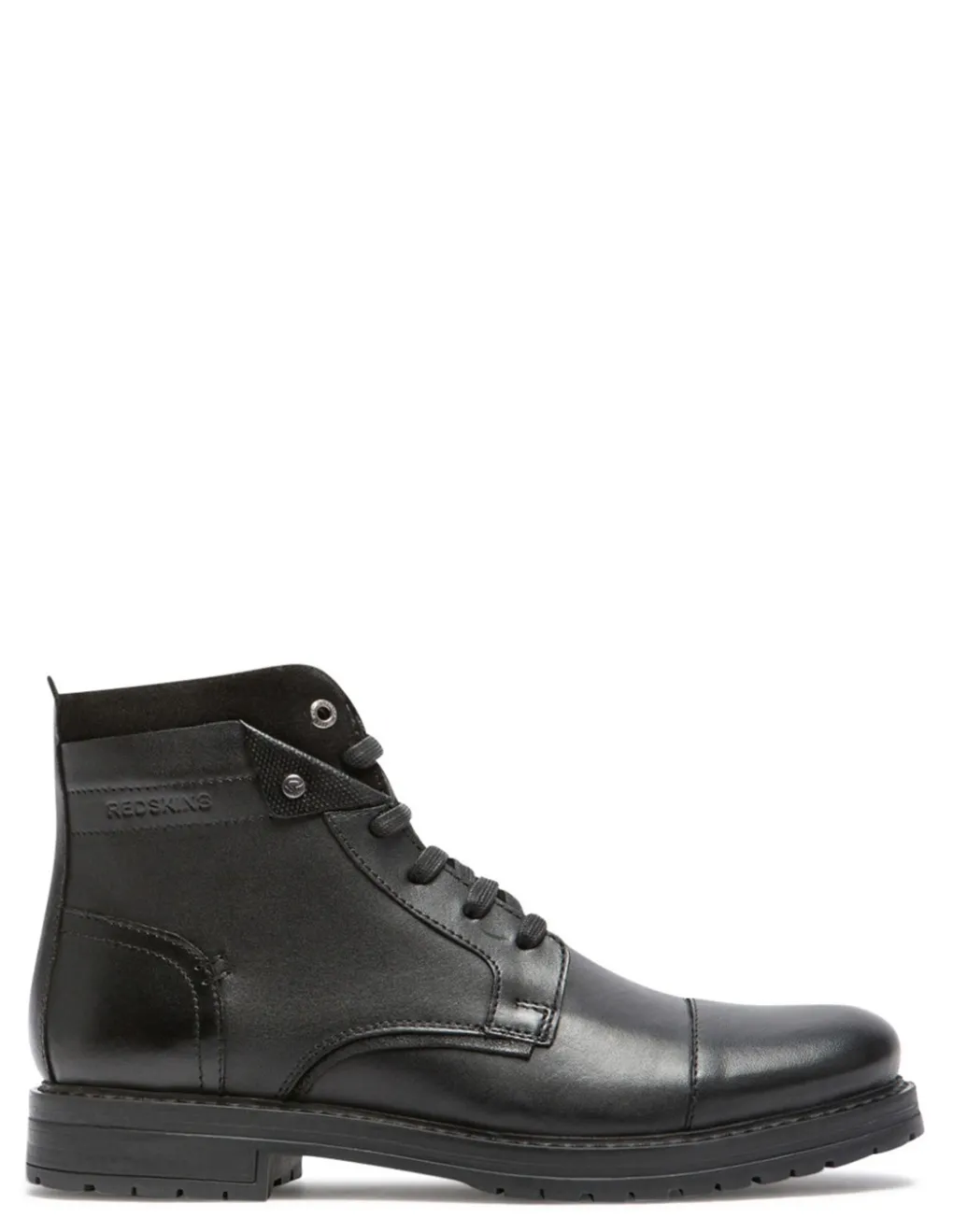 New redskins Bottines Homme notif cuir noir