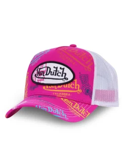 Best von dutch Casquette Filet Femme Lefus Rose