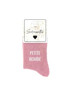 sachoussette Chaussettes Rose Clair