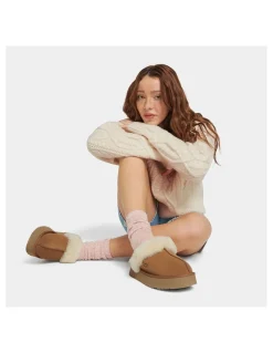 Best ugg Chausson pour femme disquette chestnut