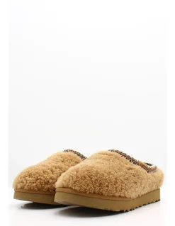 Best ugg Chaussons Femme Tasman Maxi Curly Chestnut