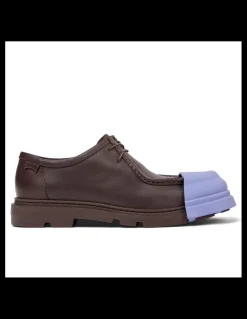 Clearance camper Chaussures de Ville Homme junction chocolate purple