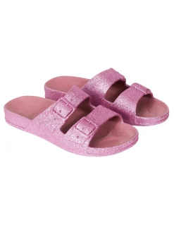 cacatoes Claquettes Femme trancoso Pink